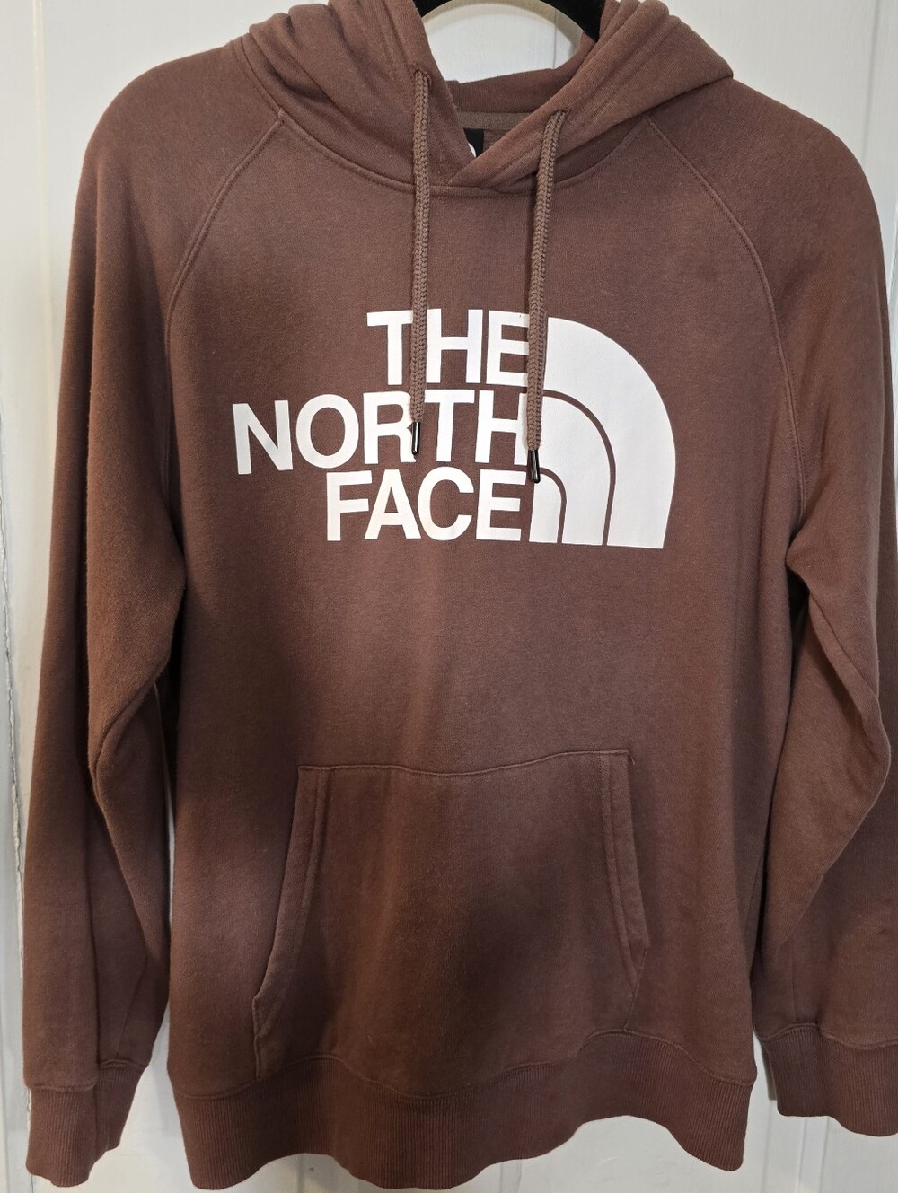 Women’s The North Face Brown Half Dome Hoodie Large